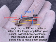 Load image into Gallery viewer, Custom L Shape PA Wand with Locking Ring
