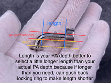 Load image into Gallery viewer, Hollow L Shape PA Wand with Locking Ring
