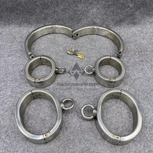 Load image into Gallery viewer, Customizable Bondage Kit Cuffs Set/Lock Cylinder
